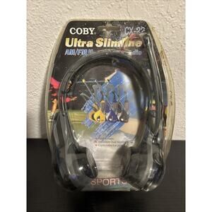 Coby CX22 AM/FM Headset Radio